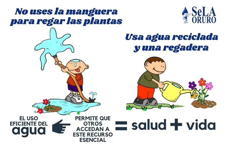 Consejo de uso eficiente del agua de SeLA Oruro